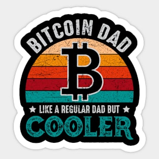 Bitcoin Dad Sticker